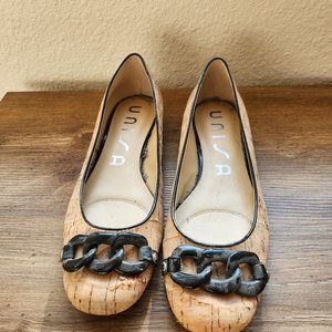 Unisa cork flats